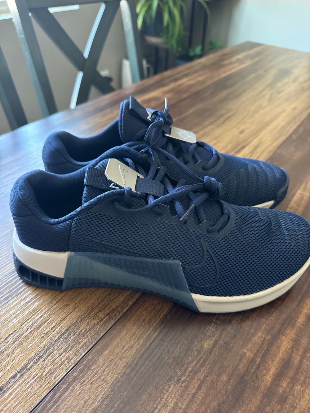 Nike Metcon 9 By You Custom Training Shoes Navy Blue Men’s Size 10.5